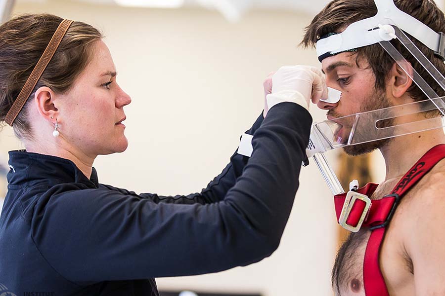 Les biathloniens canadiens ont l’avantage du terrain