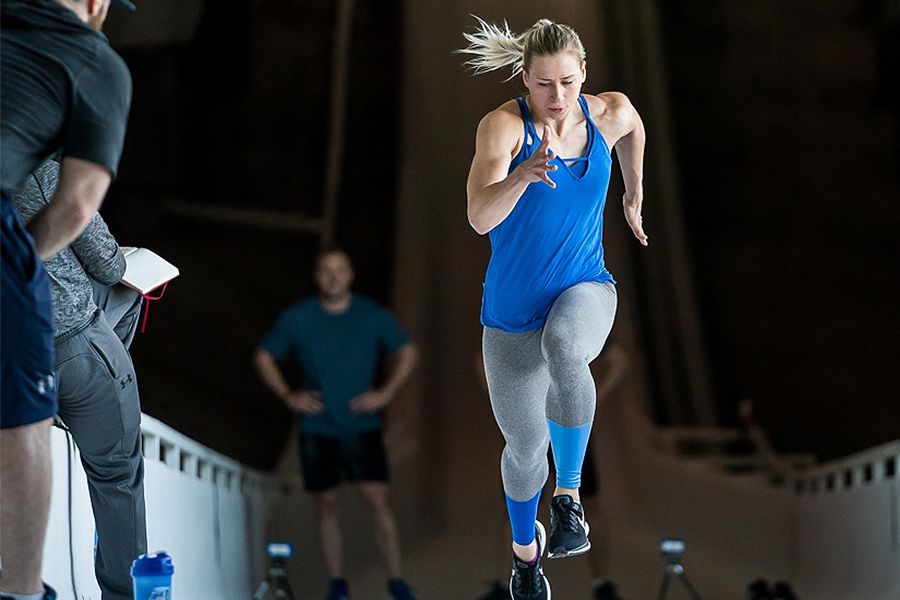 Zero to a Hundred - Canadian athlete Kristen Bujnowski ascends in bobsleigh